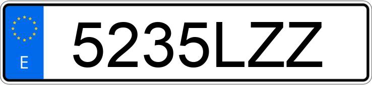 Numer rejestracyjny 5235LZZ posiada VOLKSWAGEN TIGUAN ALLSPACE