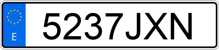 Numer rejestracyjny 5237JXN posiada HYUNDAI I20