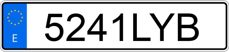 Numer rejestracyjny 5241LYB posiada SEAT ATECA Numer rejestracyjny 5241LYB posiada SEAT ATECA