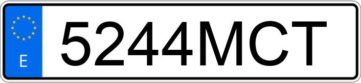 Numer rejestracyjny 5244MCT posiada AUDI A3 Numer rejestracyjny 5244MCT posiada AUDI A3