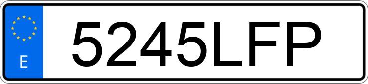 Numer rejestracyjny 5245LFP posiada SEAT ARONA Numer rejestracyjny 5245LFP posiada SEAT ARONA