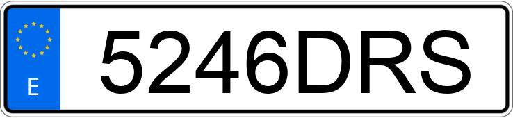 Numer rejestracyjny 5246DRS posiada OPEL ZAFIRA Numer rejestracyjny 5246DRS posiada OPEL ZAFIRA