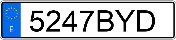 Numer rejestracyjny 5247BYD posiada ALFA ROMEO 156 Numer rejestracyjny 5247BYD posiada ALFA ROMEO 156