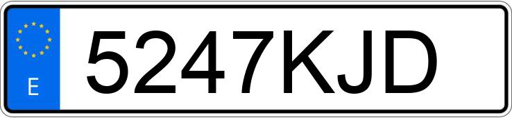 Numer rejestracyjny 5247KJD posiada PEUGEOT 308 Numer rejestracyjny 5247KJD posiada PEUGEOT 308