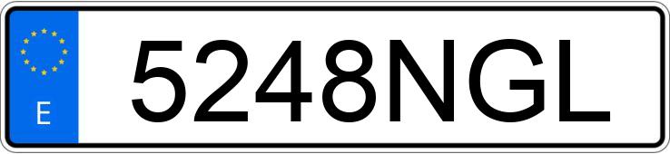 Registreringsnummeret 5248NGL har MERCEDES CLA (118)