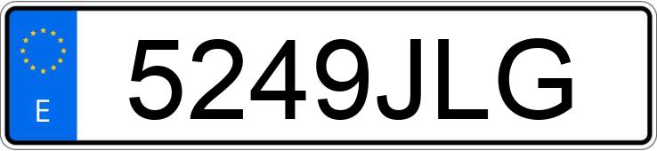 Numer rejestracyjny 5249JLG posiada HYUNDAI TUCSON