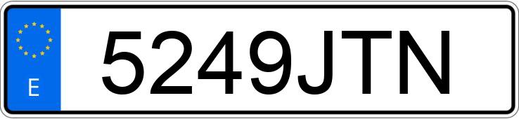 Numer rejestracyjny 5249JTN posiada CITROEN C4 CACTUS