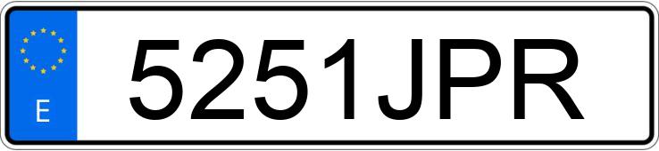 Numer rejestracyjny 5251JPR posiada KIA CEED