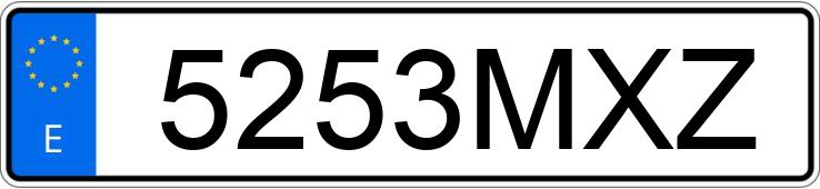 Numer rejestracyjny 5253MXZ posiada VOLKSWAGEN POLO Numer rejestracyjny 5253MXZ posiada VOLKSWAGEN POLO