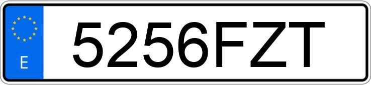 Numer rejestracyjny 5256FZT posiada MAZDA MAZDA5 Numer rejestracyjny 5256FZT posiada MAZDA MAZDA5