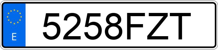 Numer rejestracyjny 5258FZT posiada FORD MONDEO Numer rejestracyjny 5258FZT posiada FORD MONDEO