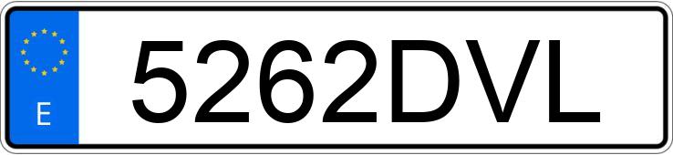 Numer rejestracyjny 5262DVL posiada RENAULT CLIO