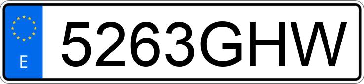 Numer rejestracyjny 5263GHW posiada FIAT PUNTO Numer rejestracyjny 5263GHW posiada FIAT PUNTO