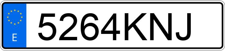 Numer rejestracyjny 5264KNJ posiada MINI MINI Numer rejestracyjny 5264KNJ posiada MINI MINI