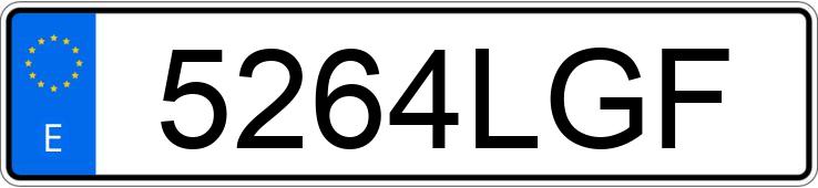 Numer rejestracyjny 5264LGF posiada NISSAN QASHQAI