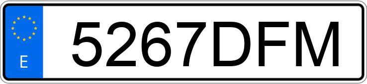 Numer rejestracyjny 5267DFM posiada FIAT STILO Numer rejestracyjny 5267DFM posiada FIAT STILO