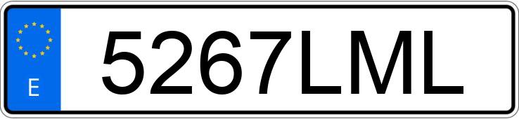 Numer rejestracyjny 5267LML posiada AUDI A1 SPORTBACK