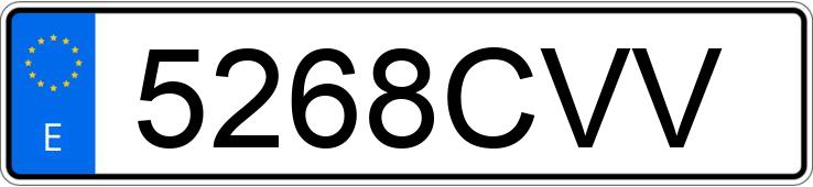 Numer rejestracyjny 5268CVV posiada FORD FIESTA Numer rejestracyjny 5268CVV posiada FORD FIESTA