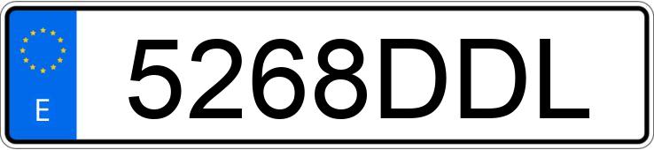 Numer rejestracyjny 5268DDL posiada FORD FOCUS