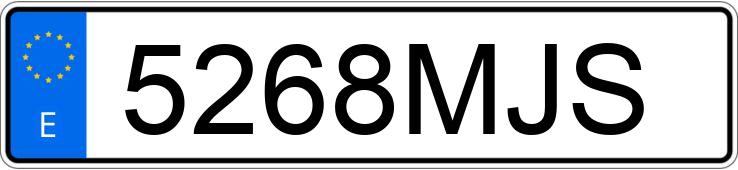 Numer rejestracyjny 5268MJS posiada COMARTH CROSS RIDER Numer rejestracyjny 5268MJS posiada COMARTH CROSS RIDER