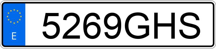 Numer rejestracyjny 5269GHS posiada PEUGEOT 207 CC Numer rejestracyjny 5269GHS posiada PEUGEOT 207 CC