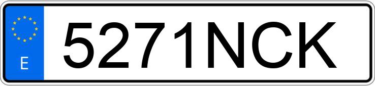 Numer rejestracyjny 5271NCK posiada AUDI A5 Numer rejestracyjny 5271NCK posiada AUDI A5
