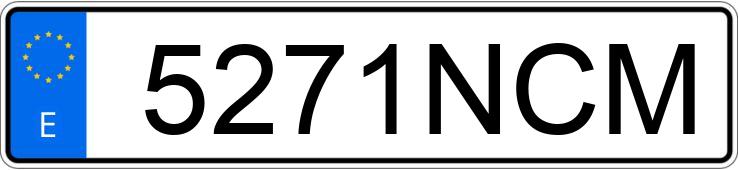 Numer rejestracyjny 5271NCM posiada MINI MINI Numer rejestracyjny 5271NCM posiada MINI MINI