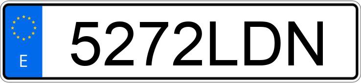 Numer rejestracyjny 5272LDN posiada PEUGEOT EXPERT Numer rejestracyjny 5272LDN posiada PEUGEOT EXPERT