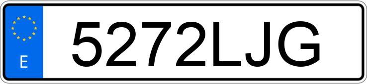 Numer rejestracyjny 5272LJG posiada AUDI A5 SPORTBACK Numer rejestracyjny 5272LJG posiada AUDI A5 SPORTBACK