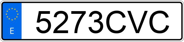 Numer rejestracyjny 5273CVC posiada MERCEDES E (211)