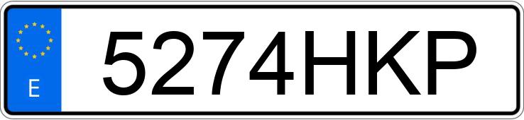 Numer rejestracyjny 5274HKP posiada RENAULT MASTER Numer rejestracyjny 5274HKP posiada RENAULT MASTER