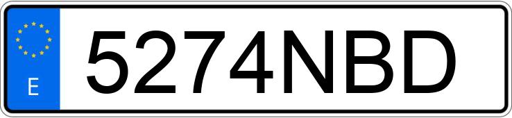 Numer rejestracyjny 5274NBD posiada MERCEDES GLC (254) Numer rejestracyjny 5274NBD posiada MERCEDES GLC (254)