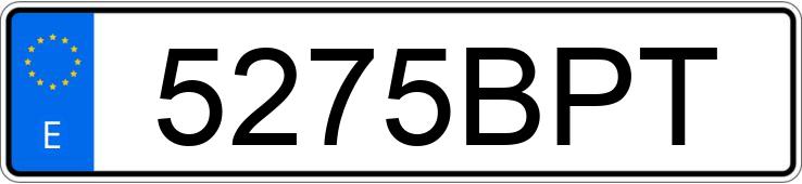 Numer rejestracyjny 5275BPT posiada OPEL VECTRA Numer rejestracyjny 5275BPT posiada OPEL VECTRA