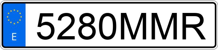 Numer rejestracyjny 5280MMR posiada TESLA MODEL 3 Numer rejestracyjny 5280MMR posiada TESLA MODEL 3