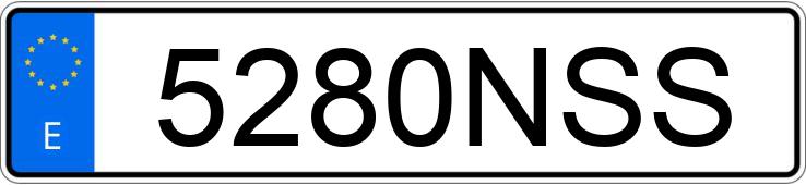 Die Registrierungsnummer 5280NSS hat MERCEDES GLE (167) COUPE 350 DE 4MATIC AT