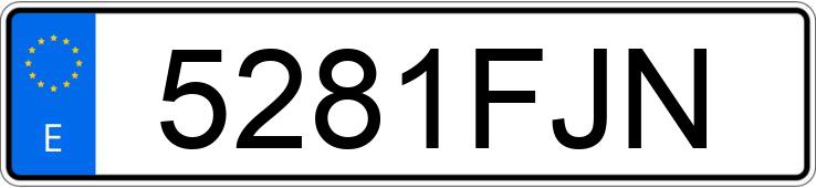 Numer rejestracyjny 5281FJN posiada SEAT LEON Numer rejestracyjny 5281FJN posiada SEAT LEON