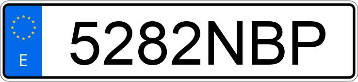 Numer rejestracyjny 5282NBP posiada VOLKSWAGEN GOLF PLUS Numer rejestracyjny 5282NBP posiada VOLKSWAGEN GOLF PLUS