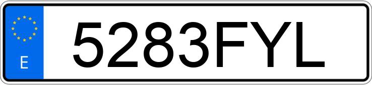 Numer rejestracyjny 5283FYL posiada VOLKSWAGEN TOUAREG Numer rejestracyjny 5283FYL posiada VOLKSWAGEN TOUAREG