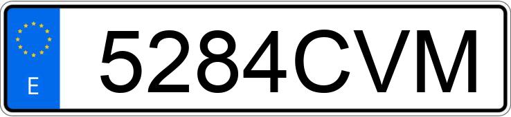 Numer rejestracyjny 5284CVM posiada BMW SERIE 3 Numer rejestracyjny 5284CVM posiada BMW SERIE 3