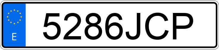 Numer rejestracyjny 5286JCP posiada BMW SERIE 1