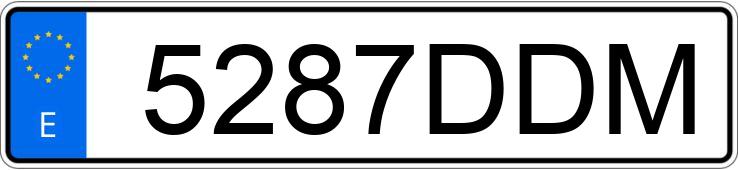 Numer rejestracyjny 5287DDM posiada FIAT STILO 1.9 JTD ACTIVE