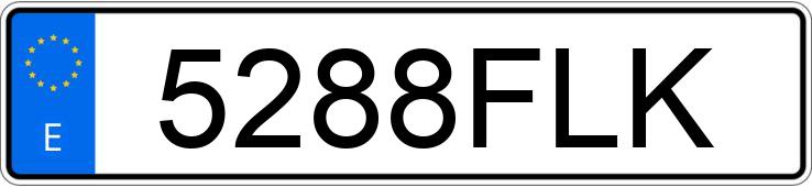 Numer rejestracyjny 5288FLK posiada RENAULT TRAFIC Numer rejestracyjny 5288FLK posiada RENAULT TRAFIC