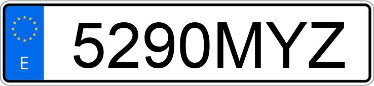 Numer rejestracyjny 5290MYZ posiada BMW X2