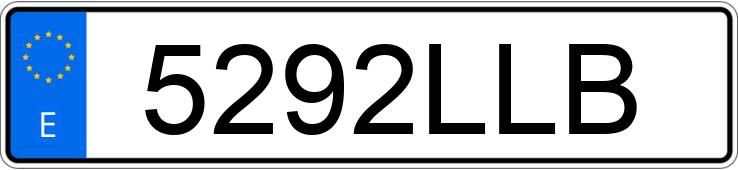 Numer rejestracyjny 5292LLB posiada AUDI Q2