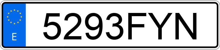 Numer rejestracyjny 5293FYN posiada KIA SPORTAGE 2.0 CONCEPT 4X2