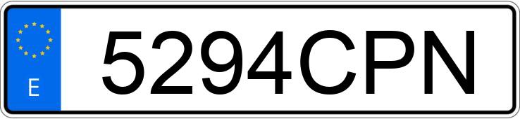 Numer rejestracyjny 5294CPN posiada NISSAN MICRA