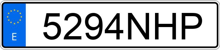 Numer rejestracyjny 5294NHP posiada SEAT LEON