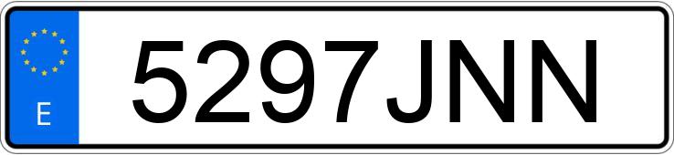 Numer rejestracyjny 5297JNN posiada MERCEDES S (217)