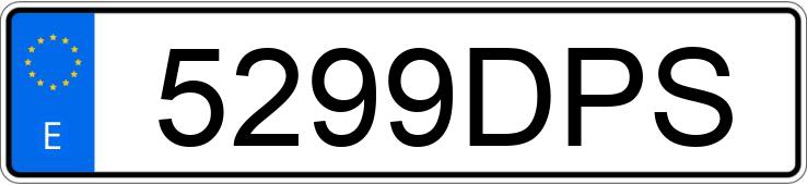 Numer rejestracyjny 5299DPS posiada SEAT ALTEA