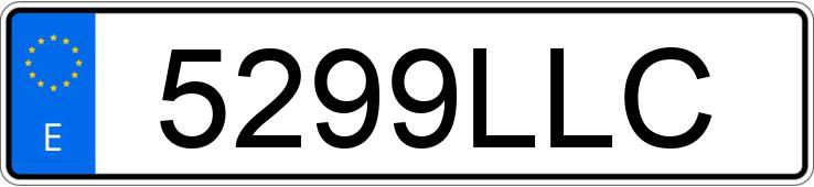 Numer rejestracyjny 5299LLC posiada MERCEDES GLC (253)